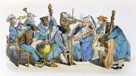 The New Musical Language, Caricature from 